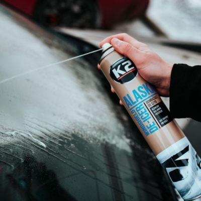 K2 - Rozmrazovač okien auta ALASKA MAX 750ml