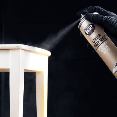 K2 - Rýchloschnúca biela akrylová farba 500ml