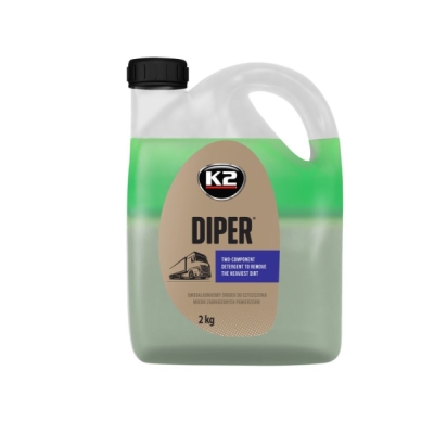 K2 - Dvojzložkový umývací prostriedok DIPER 2l