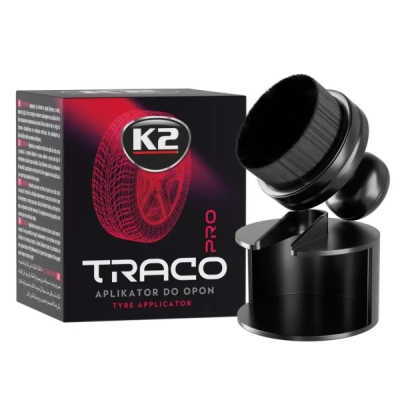 K2 - Aplikátor pneumatík s hustými štetinami TRACO PRO