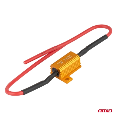 AMiO - Rezistor pre LED žiarovky CANBUS 39Ω 5W