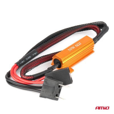 AMiO - Rezistor pre LED žiarovky CANBUS 6Ω 50W H7