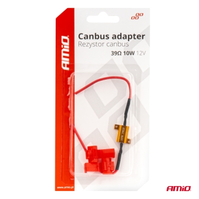 AMiO - Rezistor pre LED žiarovky CANBUS 39Ω 10W