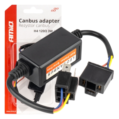 AMiO - Rezistor pre LED žiarovky CANBUS 3W 120? H4
