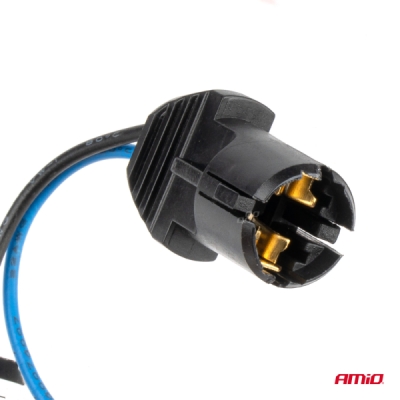 AMiO - CANBUS rezistor pre LED žiarovky 12V 3.2W T10 zástrčka a zásuvka