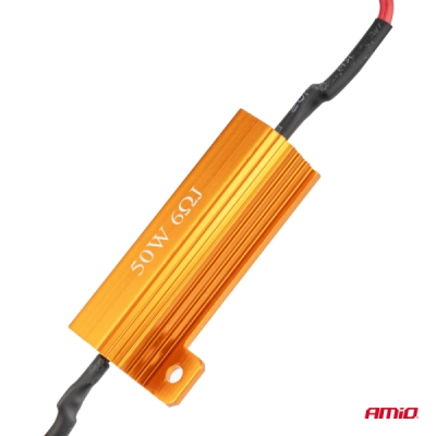 AMiO - Rezistor pre LED žiarovky CANBUS 6Ω 50W