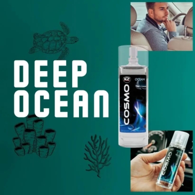 K2 - Vôňa do auta v rozprašovači COSMO OCEAN 50ml
