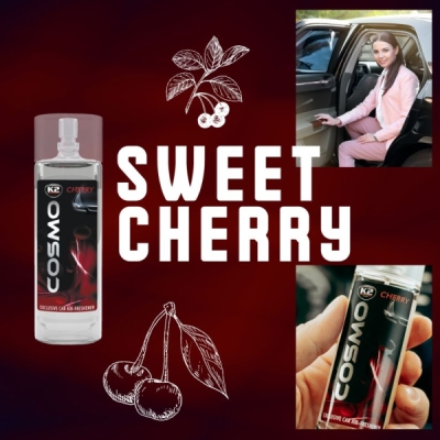 K2 - Vôňa do auta v rozprašovači COSMO VIŠŇA 50ml
