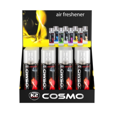 K2 - Vôňa do auta v rozprašovači COSMO JAHODA 50ml