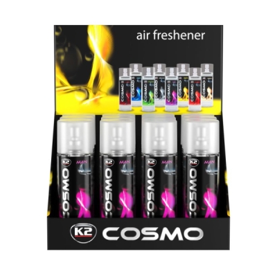 K2 - Vôňa do auta v rozprašovači COSMO MAN 50ml