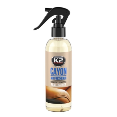 K2 - Osviežovač vzduchu CAYON REAL LEATHER 250ml