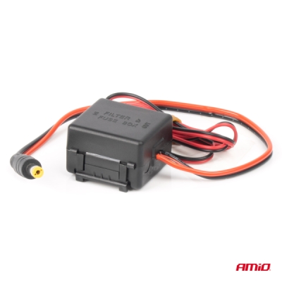 AMiO - Odrušovací filter do auta s DC-DC meničom 12/24V-12V