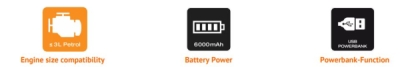 Osram - Akumulátorový booster OBSL200