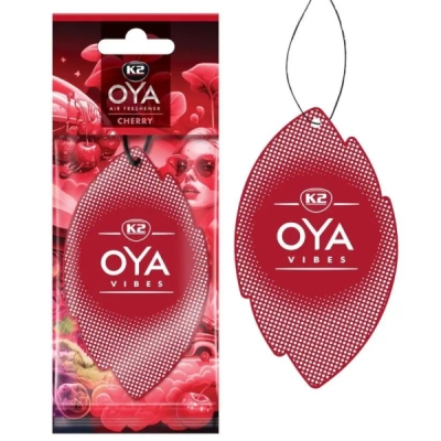 K2 - Osviežovač vzduchu prívesok OYA VIBES CHERRY