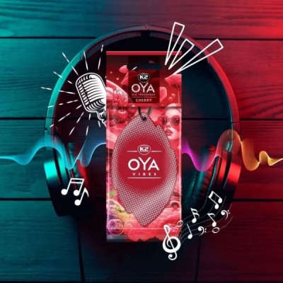 K2 - Osviežovač vzduchu prívesok OYA VIBES CHERRY