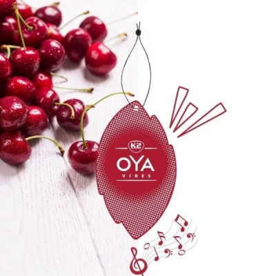 K2 - Osviežovač vzduchu prívesok OYA VIBES CHERRY