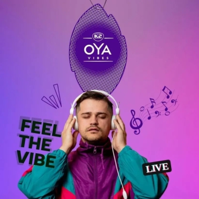 K2 - Osviežovač vzduchu prívesok OYA VIBES FAHREN