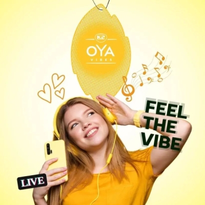K2 - Osviežovač vzduchu prívesok OYA VIBES MANGO