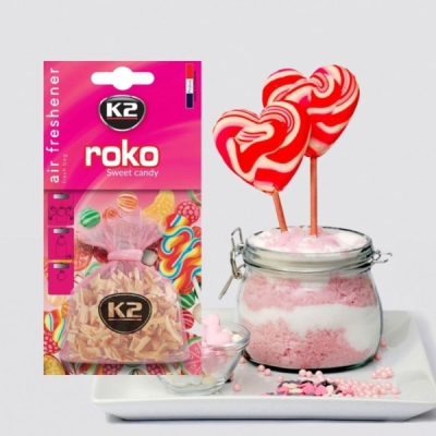 K2 - Osviežovač vzduchu v sáčku ROKO SWEET CANDY