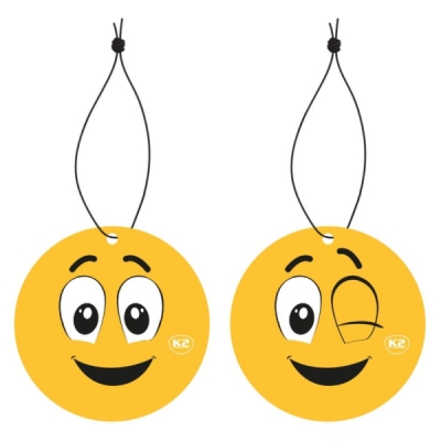 K2 - Osviežovač vzduchu prívesok BE HAPPY MANDARIN