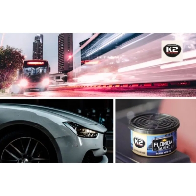 K2 - Osviežovač vzduchu v plechovke FLORIDA NEW CAR