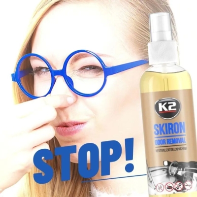 K2 - Neutralizátor nepríjemných pachov SKIRON 250ml