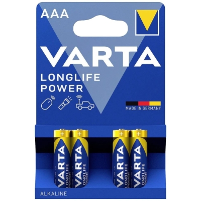 VARTA - Tužková batéria LONGLIFE POWER LR03 AAA 4ks