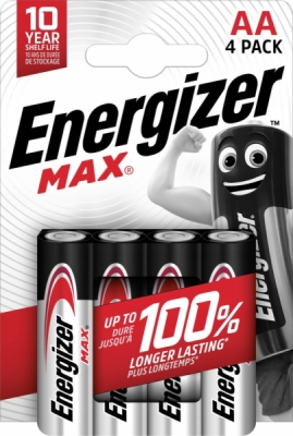 ENERGIZER - Tužková batéria AA LR6 E91 4ks