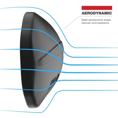 RAM MOUNTS - kompletná zostava zrkadiel Tough-Mirror (1x ľavý závit M10x1,25), RAM Mounts