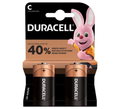 Duracell - Alkalická batéria BASIC C LR14 2ks
