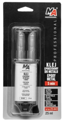 MA PROFESSIONAL - Epoxidové lepidlo na kov 25ml