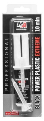 MA PROFESSIONAL - Čierne metakrylové lepidlo na plasty 25ml