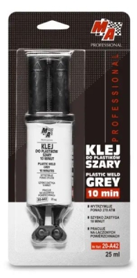 MA PROFESSIONAL - Sivé lepidlo na plasty 25ml