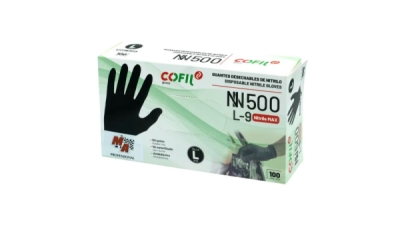 MA PROFESSIONAL - Nitrilové rukavice BLACK veľ. L 100ks