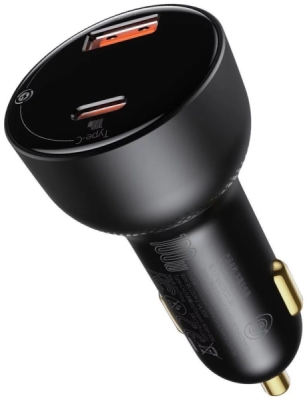 Baseus - Nabíjačka do auta Baseus Super Car charger, USB, USB-C, 100W (black)