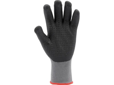 Yato - Nylonové rukavice s penovým nitrilom XL (10)