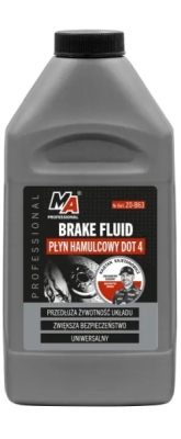 MA PROFESSIONAL - Brzdová kvapalina Dot 4, 500ml