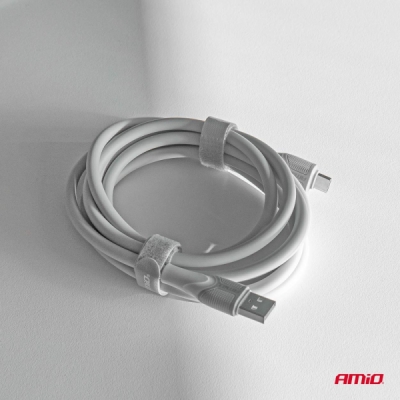 AMiO - Kábel USB-C TO TYP-C 60W 100cm FullLINK model X111