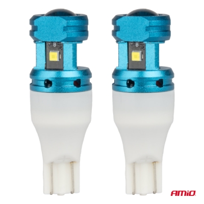 AMiO - LED žiarovky CANBUS T15 W16W 4SMD 1860XS Biela 12V 24V
