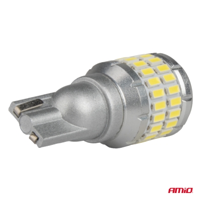 AMiO - LED žiarovky CANBUS T15 W16W 48SMD 4SMD 3014 3030 Biela 12V 24V
