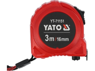 Yato - meter zvinovací 16mm x 3m
