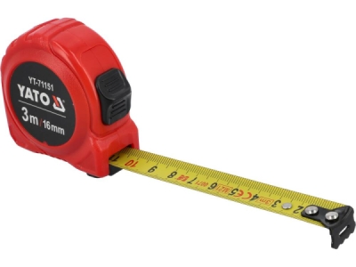 Yato - meter zvinovací 16mm x 3m