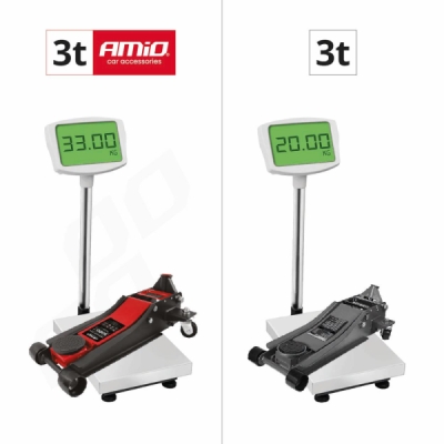 AMiO - Hydraulický nízkoprofilový zdvihák 3T CE 75/510mm