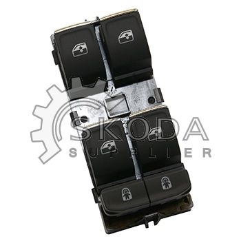 OEM SKODA - Spínač ovládania okien 3G0959857CIHA