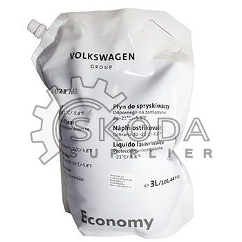 OEM SKODA - Náplň do ostrekovačov zimná 3L do -21°C GJZW021M3