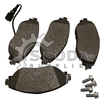 OEM SKODA - Brzdové doštičky JZW698151AT