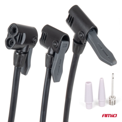 AMiO - Ručná kovová pumpa s manometrom MINI PU08