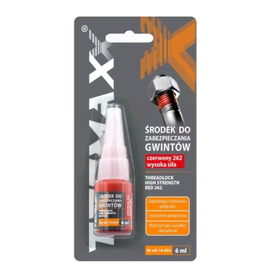TECMAXX - Fixátor závitov vysoká pevnosť 6ml