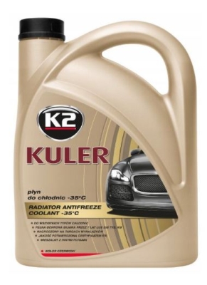 K2 - Nemrznúca zmes červená (G12/G12+) -35°C 4L