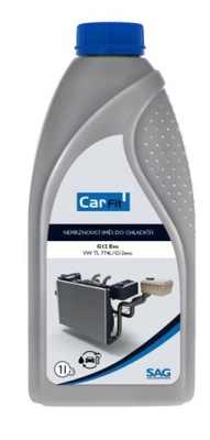 CARFIT - Nemrznúca zmes červená (G12 Evo) 1L koncentrát